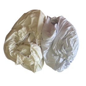 Bézs gumis lepedő 40x90 és 50x90 cm-es 