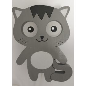 Cicás fali lámpa, TIGRIS ,sötétszürke 