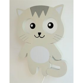 Cicás fali lámpa, TIGRIS , szürke