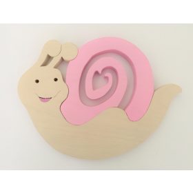 Csiga fali lámpa , málna