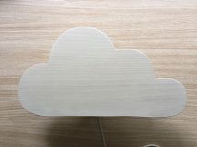 Felhő falilámpa - fehér - kis szépséghibával