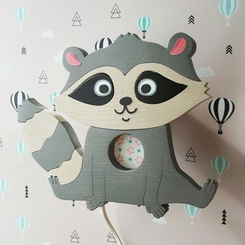 Mosómaci szürke fali lámpa 