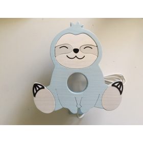 Lajhár fali lámpa, kék