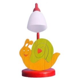 Csiga asztali lámpa - SZÉPSÉGHIBÁS !