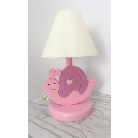 Csiga éjjeli lámpa, lila