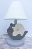 Csiga éjjeli lámpa, szürke