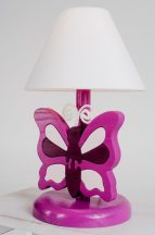 Pillangó lila éjjeli lámpa