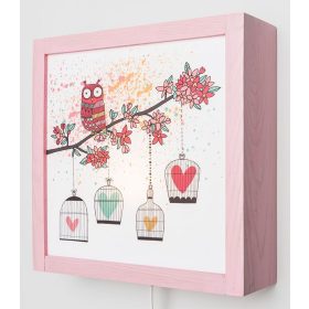 Bagoly a fán éjjeli fény, kis szépséghibával