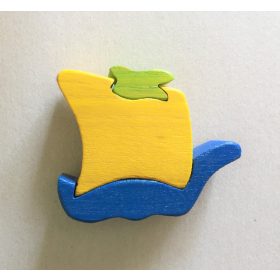 Hajó sárga bútorfogantyú