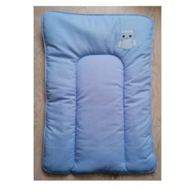 Pelenkázó lap - Lulu bagoly, kék pettyes