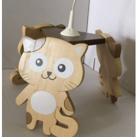 Cica,  tejeskávé csillár