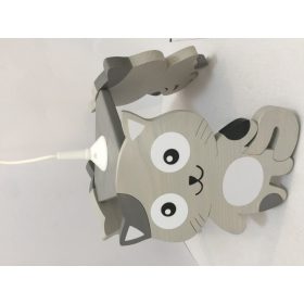 Cica, szürke csillár