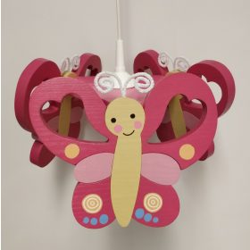 Pillangó csillár, pink