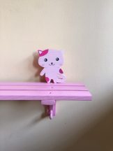 Rózsaszín színű polc 2 méretben 