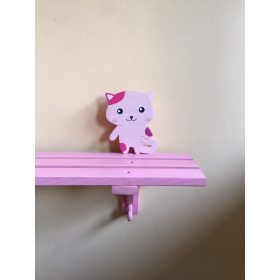 Rózsaszín színű polc 2 méretben 