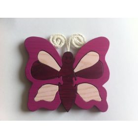 Pillangó lila  bútordísz