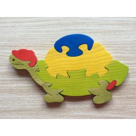 Teknős kék bútordísz