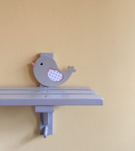 Szürke  színű polc 2 méretben 