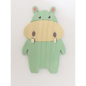 Viziló bútordísz , zöld 