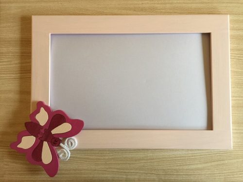 Rózsaszín tükörkeret