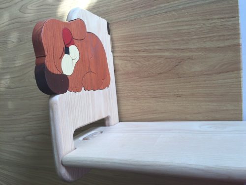 Fali  polc választható mintával, natúr polclappal 3 méretben