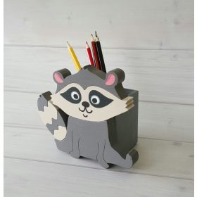 Mosómedve ceruzatartó