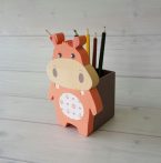 Víziló ceruzatartó Víziló ceruzatartó