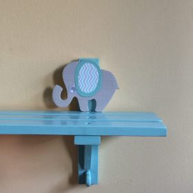 Türkiz  színű polc 2 méretben 