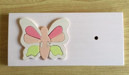 Pillangós óra, rózsaszín