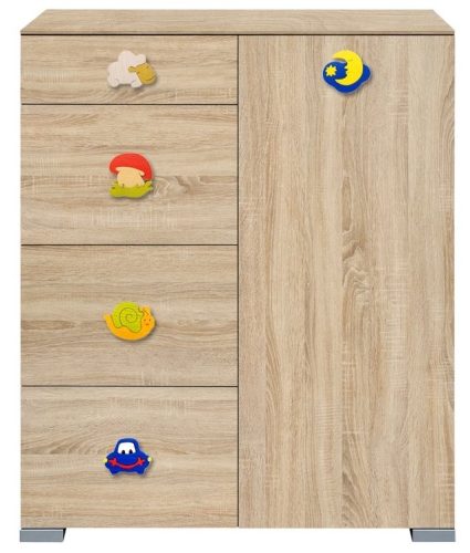 Hajó narancssárga bútorfogantyú