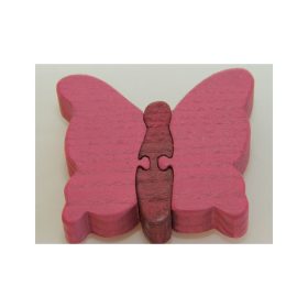 Pillangó lila bútorfogantyú