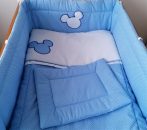 3 részes babaágynemű szett - Kék Peti
