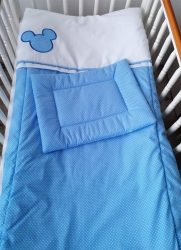 2 részes babaágynemű szett - Kék Peti