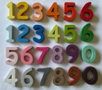 Ragasztható fa számok Ragasztható fa számok