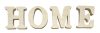 HOME betűsor fából különböző színekben