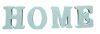 HOME betűsor fából különböző színekben