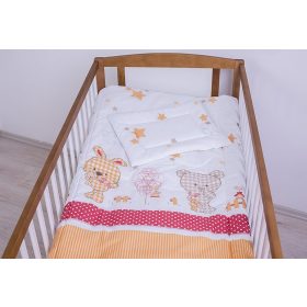 2 részes babaágynemű szett - Trixi, narancs