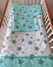 2 részes babaágynemű szett - GEO STAR, menta