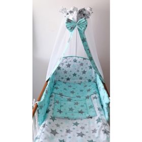 4 részes babaágynemű szett - GEO STAR  - MENTA