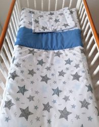 2 részes babaágynemű szett - GEO STAR, kék
