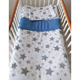 2 részes babaágynemű szett - GEO STAR, kék