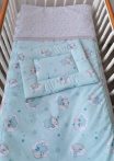 2 részes babaágynemű szett - Nelli álmodik, kék