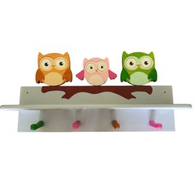 Polcos fogas fából, szürke hátlappal