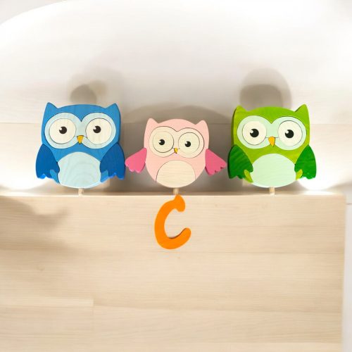 Polcos fogas fából, natúr hátlappal